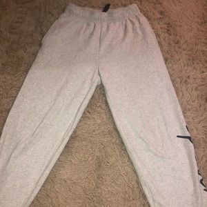 Grey Pink Joggers